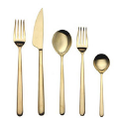 LINEA ORO - golden cutlery