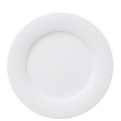 AFFINITY Flat plate with a rim